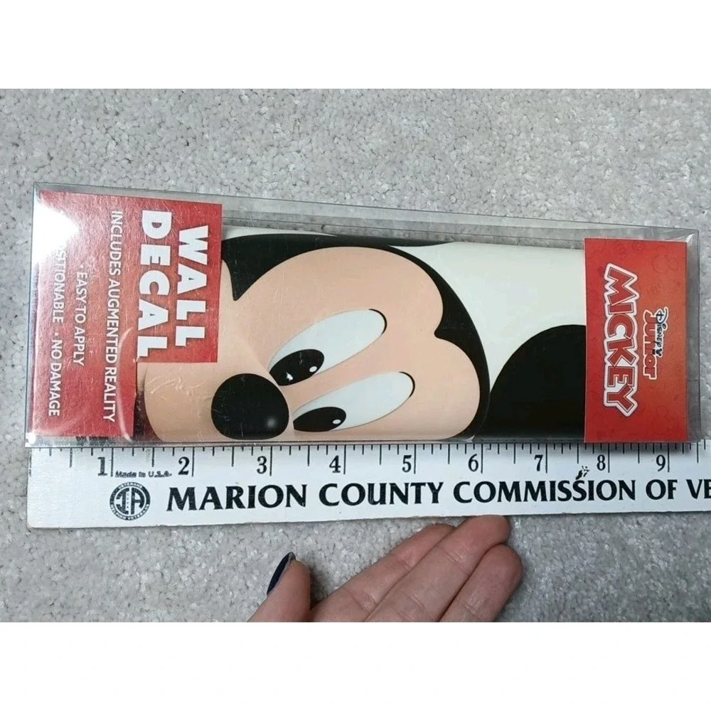Disney Jr MICKEY MOUSE 13x16 Augmented Reality Wall Decal New Reposition Kids